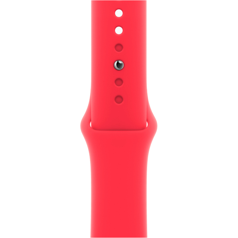 Apple Watch Series 9, 45 мм, корпус из алюминия цвета (PRODUCT)RED, спортивный ремешок цвета (PRODUC